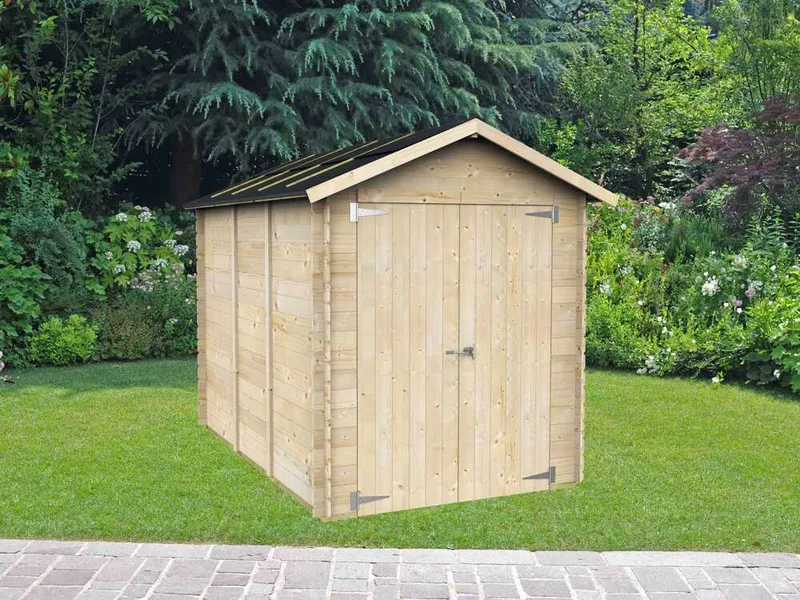 Alce Fiamma 178x273 - Abri de jardin en bois - 178x273x226 cm