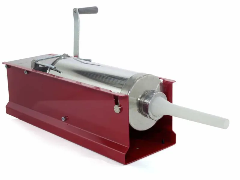 Reber 8950 N Rouge - Poussoir à saucisses manuel 5 kg - 2 vitesses