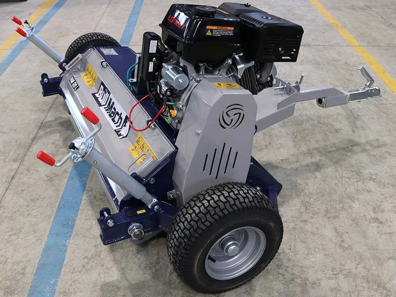 BullMach PAN 120 L - Tondeuse débroussailleuse pour quad - Loncin G420FD