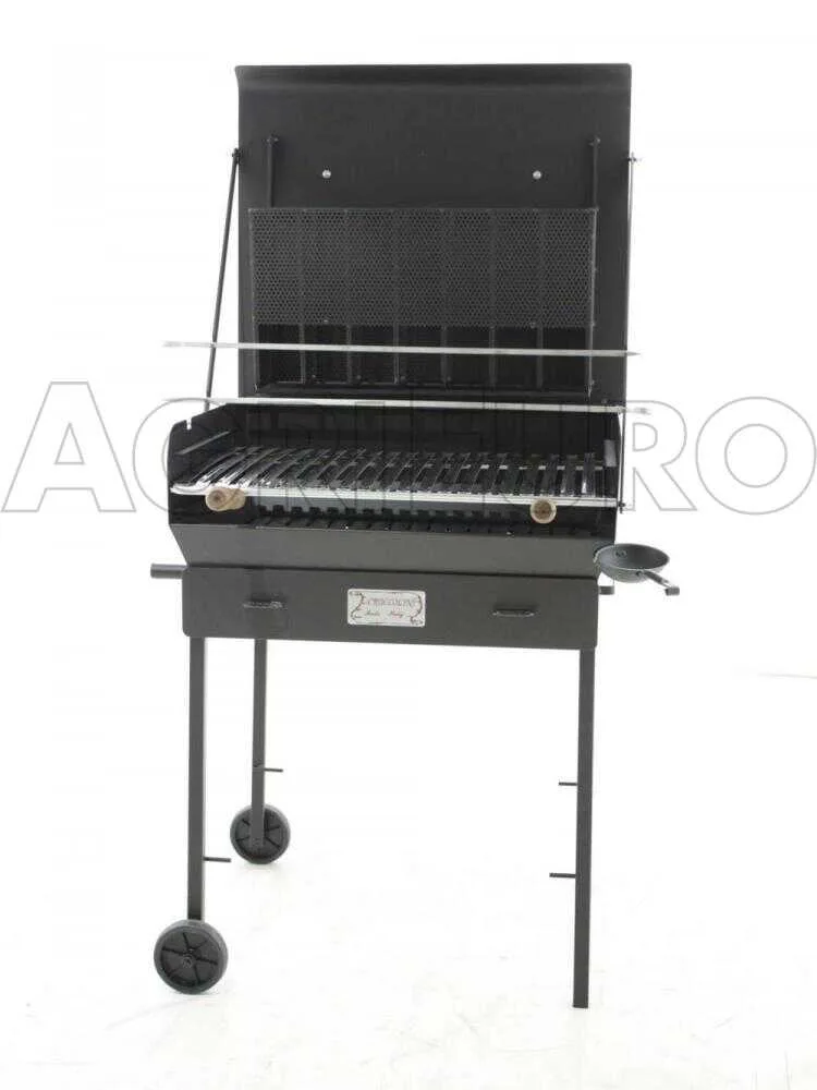 Cruccolini Gran Ristoro - Barbecue à bois et charbon en fer artisanal
