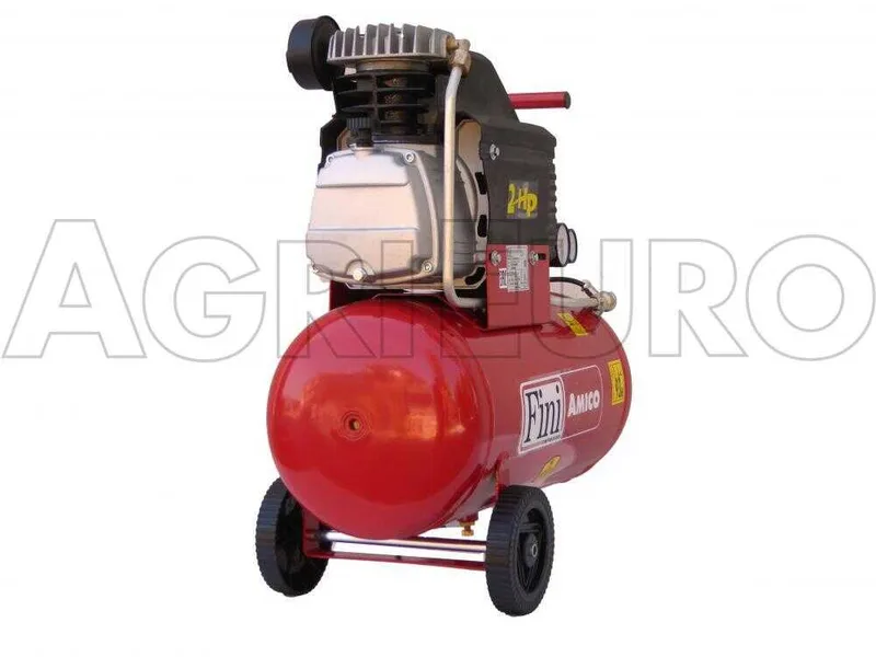 Fini Amico 25 - Compresseur d'air électrique monophasé - Moteur 2 CV - 25 L