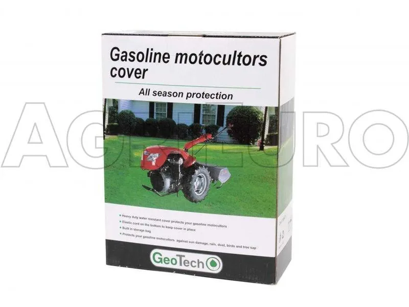 Housse de protection pour motoculteurs Geotech série EXTRA - bâche de protection pour toutes les saisons - large