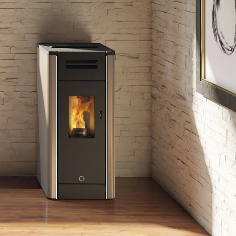EK63 Metro 110+ Evo Poêle à granulés acier gris tourterelle