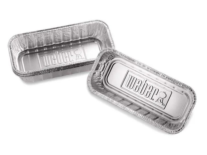 Barquettes en aluminium Weber - 10 pièces