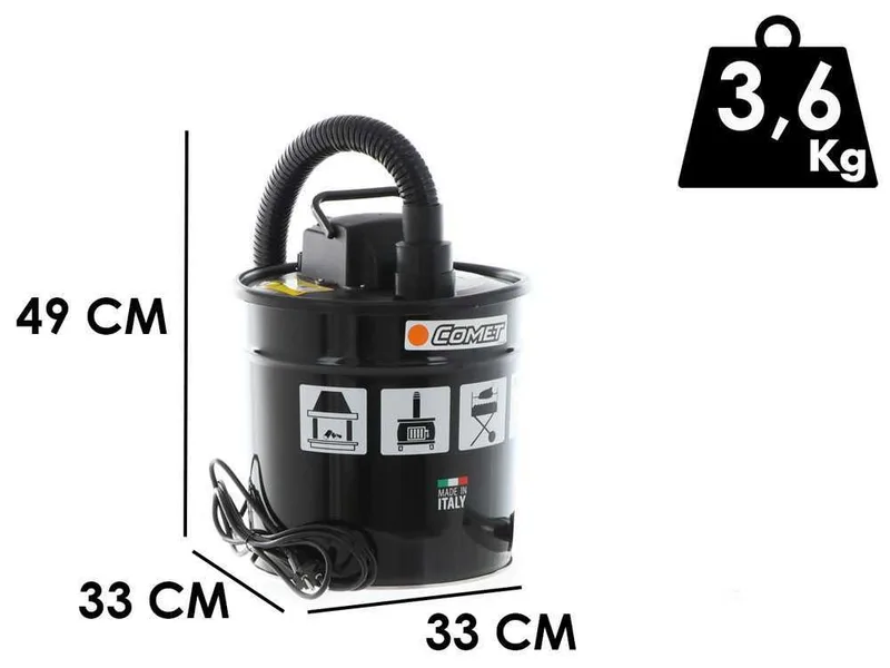 Comet CA 18 S - Aspirateur à cendres - Souffleur - Série Premium