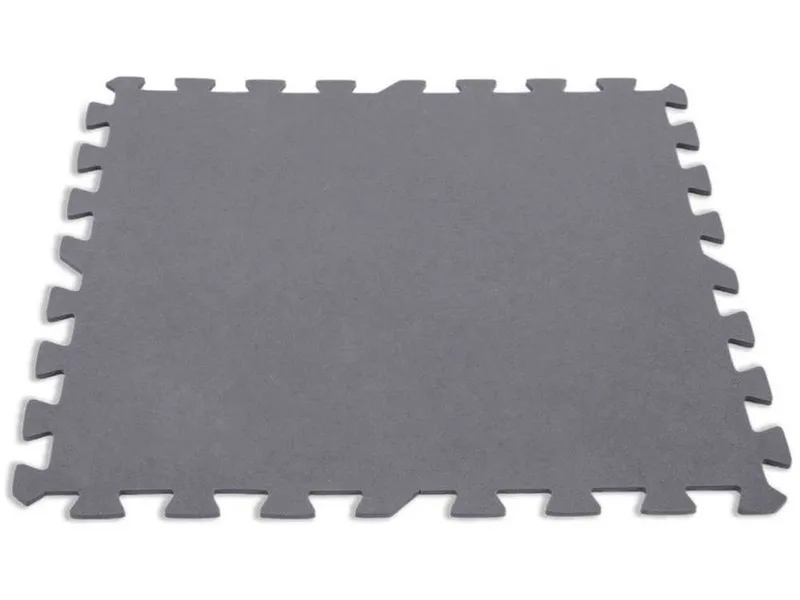 Dalle antidérapante grise 50x50 cm 8pcs Intex 29084