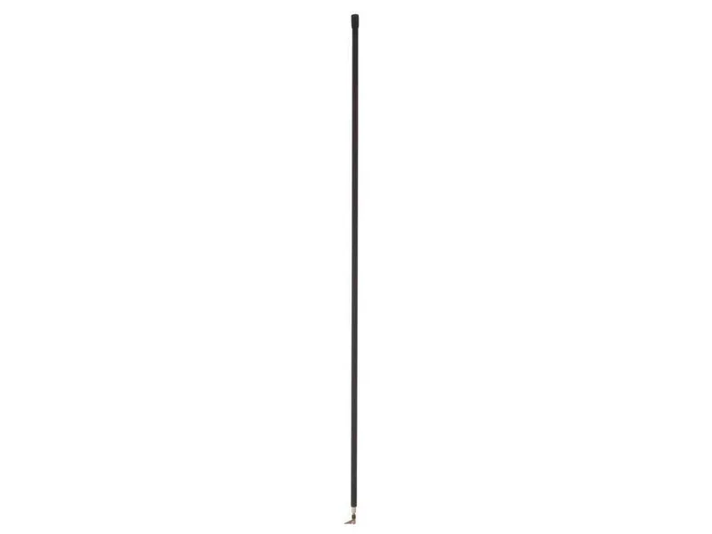 Perche noire pour peignes vibreurs coulissante - Fixe - en aluminium léger 150 cm