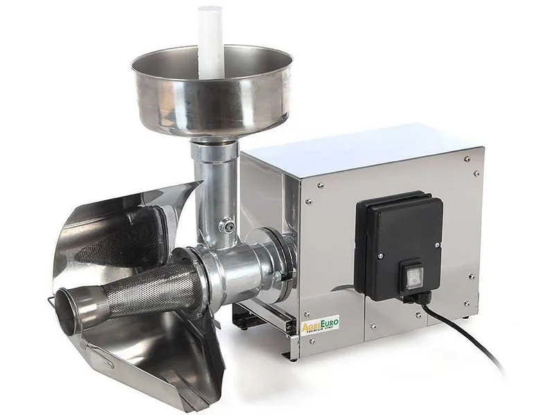 Épépineuse AE-SM3 - 0.5 CV INOX avec moteur électrique 375 W - 0,5 Hp