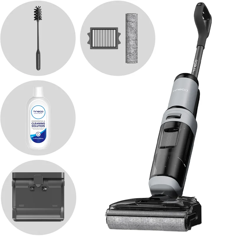 Tineco Floor One i5 Stretch Plus - Autolaveuse à batterie - 3 en 1 : lave, sèche et aspire