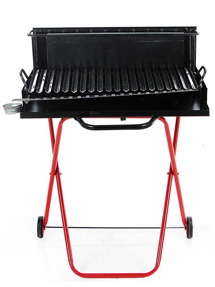 Pegoraro Angelo 214 Medium - Barbecue portable à bois et charbon - Pliant