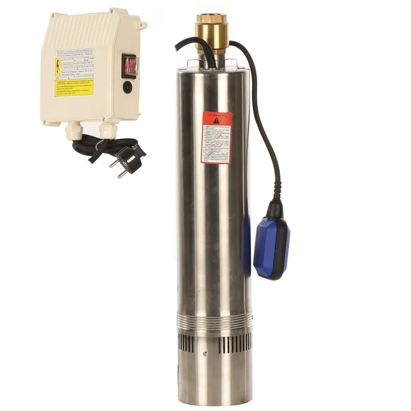Ribimex PRPVC751/43F - Pompe immergée pour puits - 750 W - Eau claire