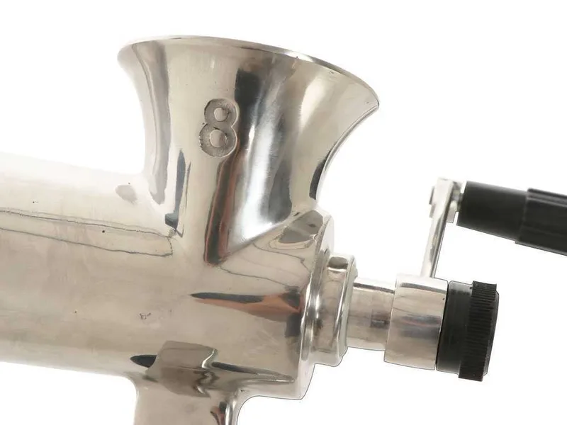 Tre Spade TC-8/3 USI INOX - Hachoir à viande manuel - N.8 + Kit d'accessoires