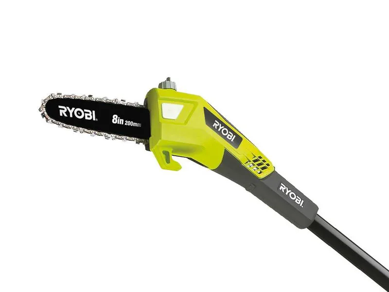 Ryobi RPP182020 - Élagueuse à batterie sur perche télescopique - Barre de 20 cm - 18V 2Ah