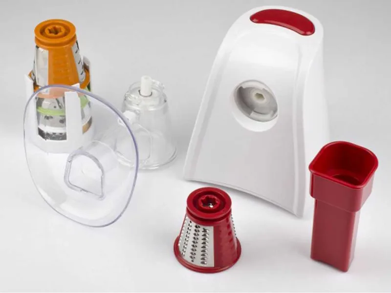 Girmi GT4500 - Râpe à légumes électrique - Moteur électrique de 150 Watts