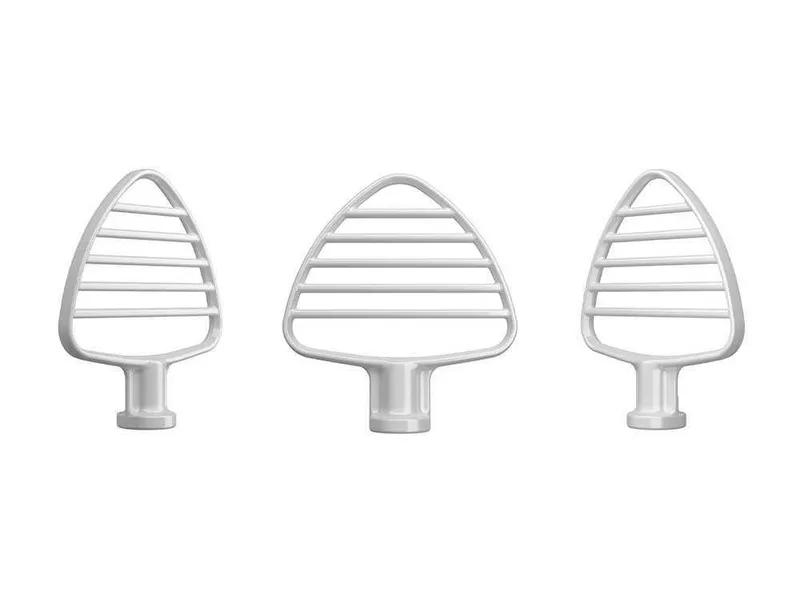 KitchenAid 5KSMPB5W - Batteur à pâtisserie revêtement blanc