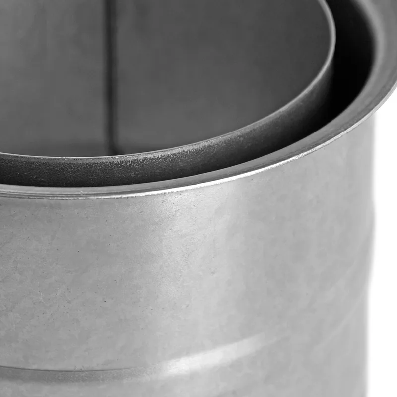 Raik Tuyau de fumée / Tuyau de poêle 120mm - Doublure double paroi non revêtue