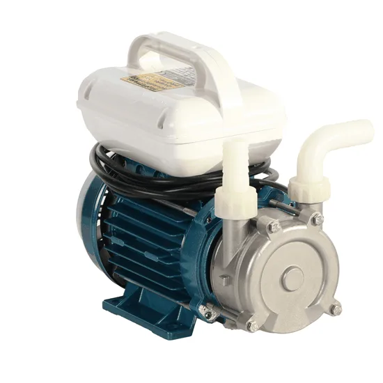 Tellarini ALM 20-SR - Pompe électrique de transfert pour huile en acier inoxydable - Raccord en nylon droits + courbés - Monophasée - 230V - Choisissez vos raccords
