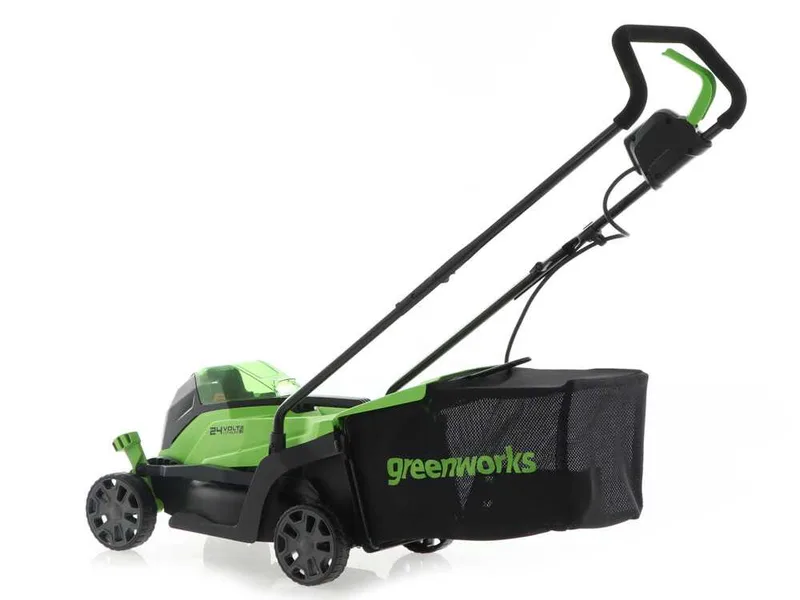 Greenworks GD24LM33 - Tondeuse à gazon à batterie 24V