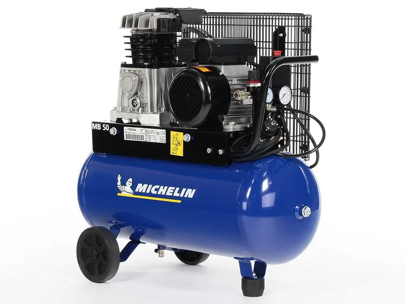 Michelin MB 50/268 MC - Compresseur d'air électrique par courroie - Moteur 2 CV - 50 l