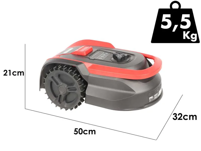 GeoTech RMG-500 - Robot tondeuse - Avec fil périphérique