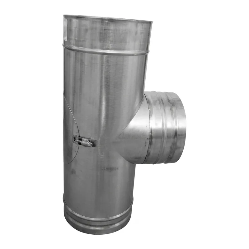 Schiedel Raccordement de conduit PPL 90° avec ouverture de nettoyage Ø 200 mm
