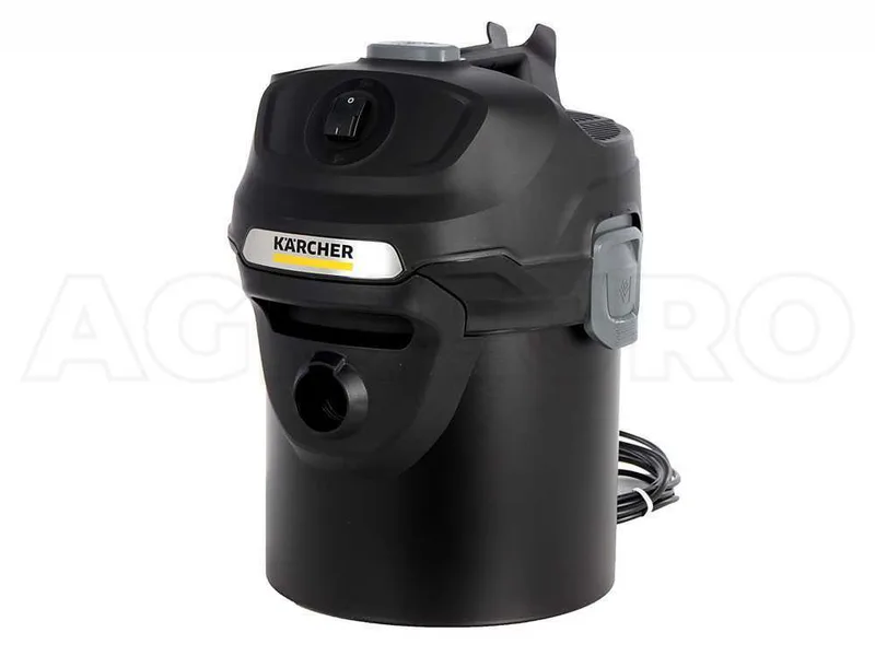 Aspirateur de cendres Karcher AD 2, cuve de ramassage en métal de 14L - moteur 600W