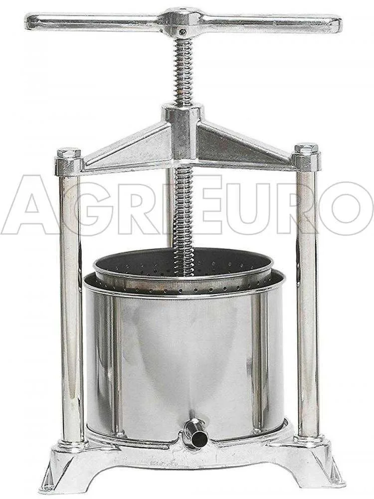Palumbo Pavi AM - Pressoir manuel 2,5 L - Pour aubergines et raisin