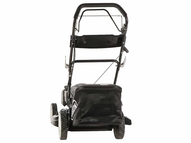 BlackStone Essentials ESP 560-224 - Tondeuse à gazon thermique tractée - 4 en 1 - Moteur thermique de 224 cm³