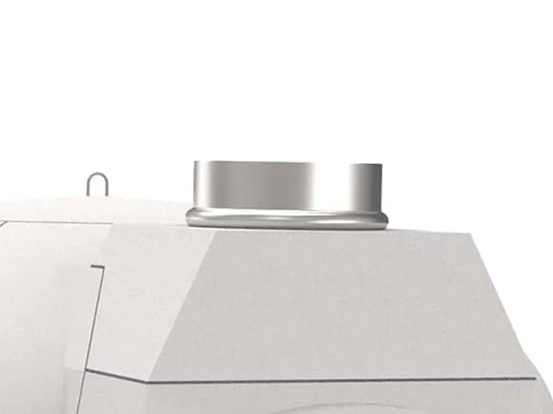 Edilmark FP 100N - Four à bois encastrable avec plan de cuisson Ø 100 cm - Capacité cuisson 5 pizzas