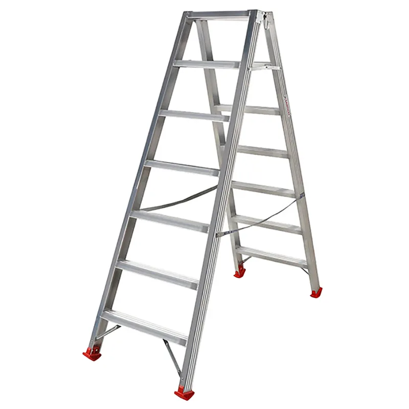 Échelle double en aluminium 1031, 2x7 marches, 1,70 m