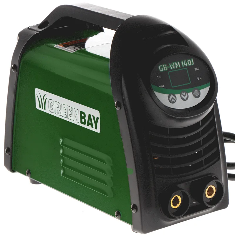 Poste à souder inverter à électrode à courant continu greenbay gb-wm 140J - 140A - avec Kit mma