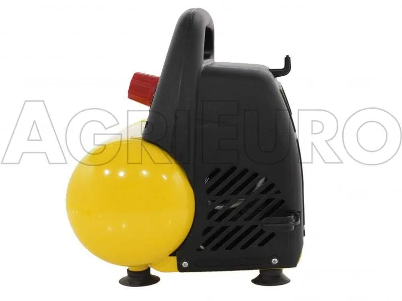 Stanley DN 200/8/6 - Compresseur d'air électrique portatif monophasé, oil-less - Moteur 1.5 CV - 6 L