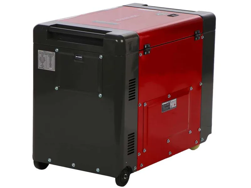 GeoTech Pro DGP8000SE - Groupe électrogène 6 KW monophasé diesel insonorisé + cadran ATS