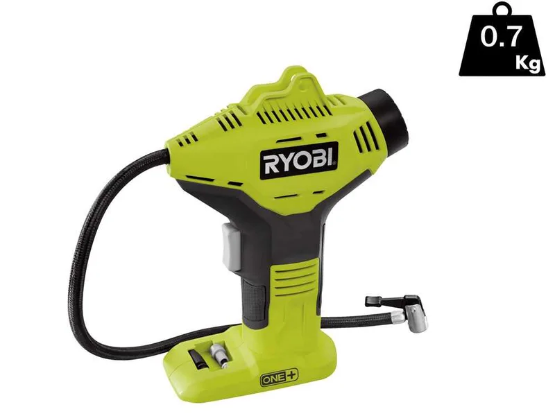 Ryobi R18PI-0 - Compresseur portatif à batterie - 18V - sans batterie et sans chargeur