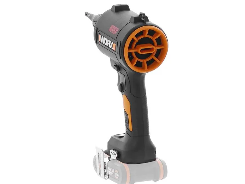 Worx Nitro WX099 - Souffleur de poussière portable à batterie - 2 x 20 V / 4 Ah - Chargeur double