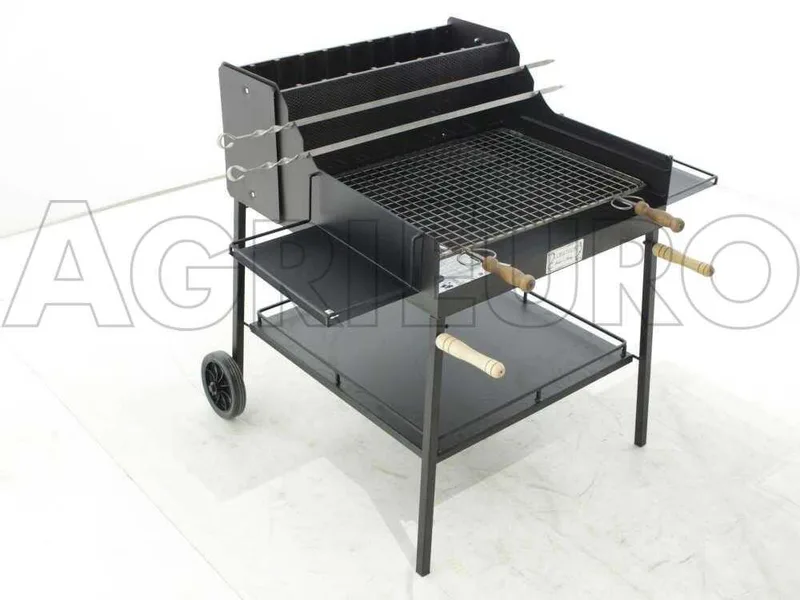 Cruccolini Fuocone Arezzo - Barbecue à bois et charbon en fer artisanal
