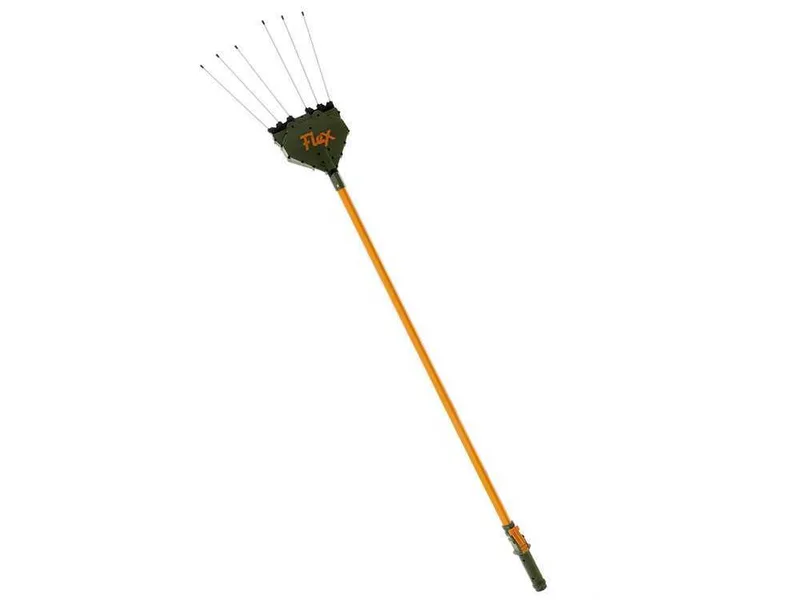 Peigne vibreur électrique à batterie Oliviero Flex Basic télescopique, perche aluminium 190-280 cm