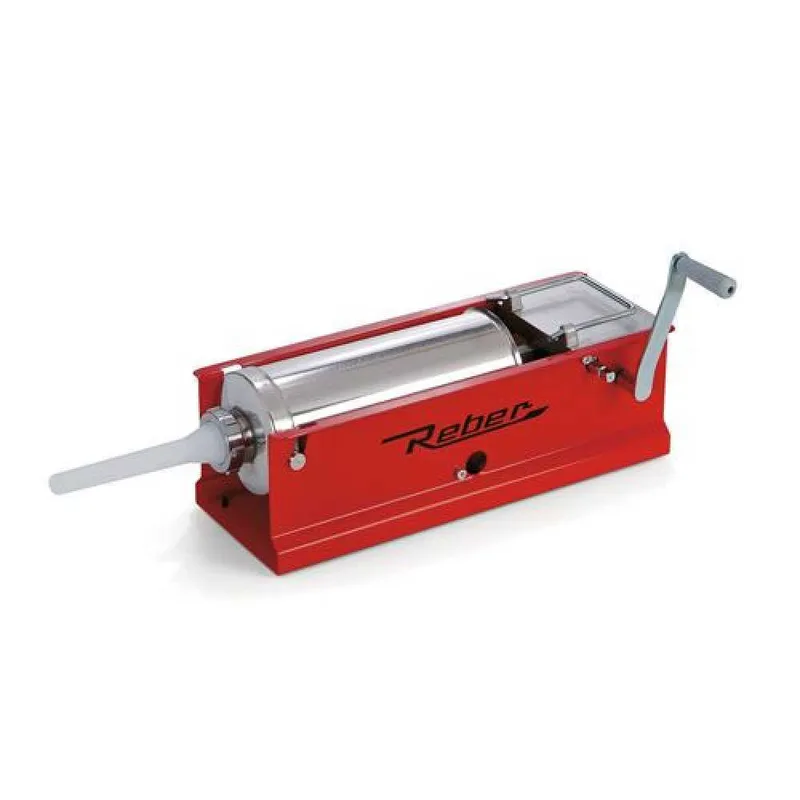 Reber 8950 N Rouge - Poussoir à saucisses manuel 5 kg - 2 vitesses