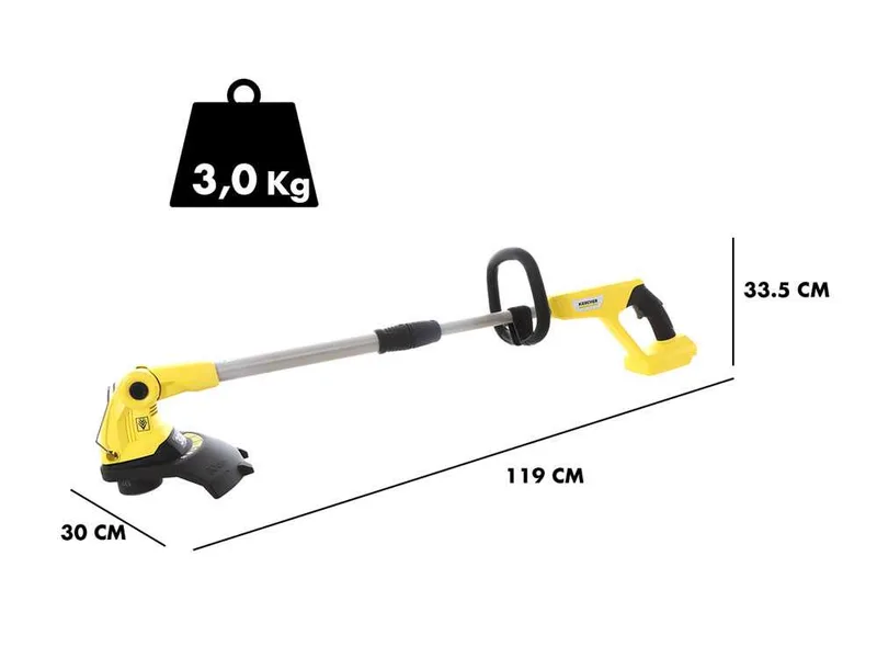 Karcher LTR 18-30 - Coupe-bordures électrique - 18V 5Ah