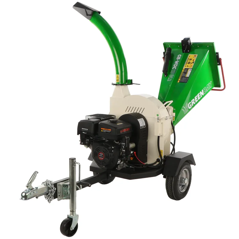 GreenBay GB-WDC 120 LE - Broyeur thermique professionnel - Moteur Loncin G420FD de 15 CV