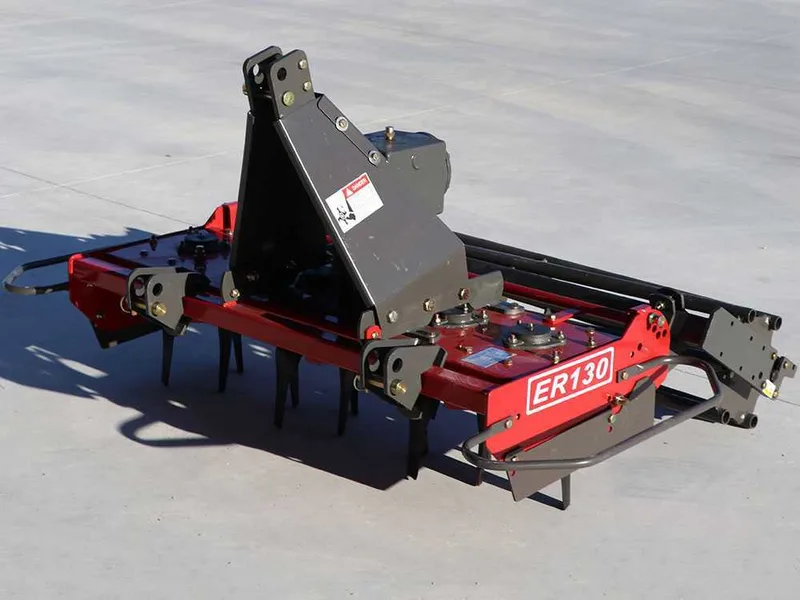 Herse rotative GeoTech Pro ER 130 - largeur de travail 130 cm -12 lames Série légère