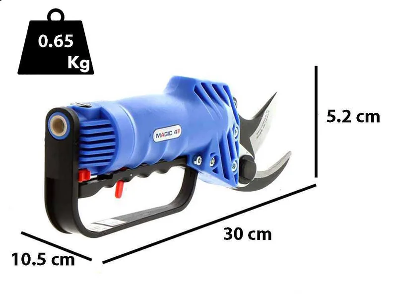 Sécateur pneumatique professionnel de taille Paterlini Magic 4 - À air comprimé