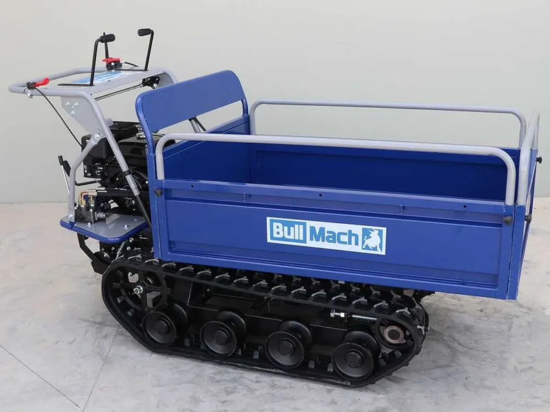 Brouette à moteur à chenilles BullMach Helios 500 E - Caisson extensible hydraulique 500Kg