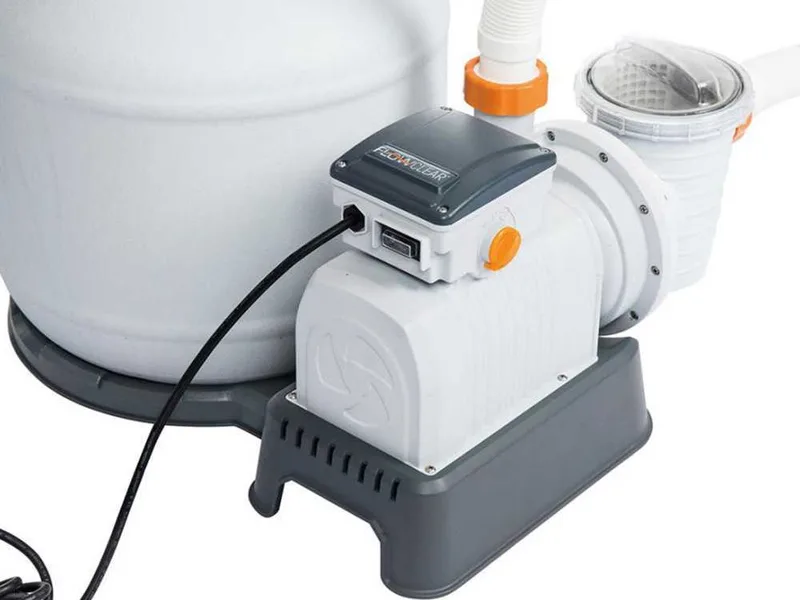 Pompe de filtration à sable Bestway 58486 - Débit d'eau 11.355 l/h - 500 W