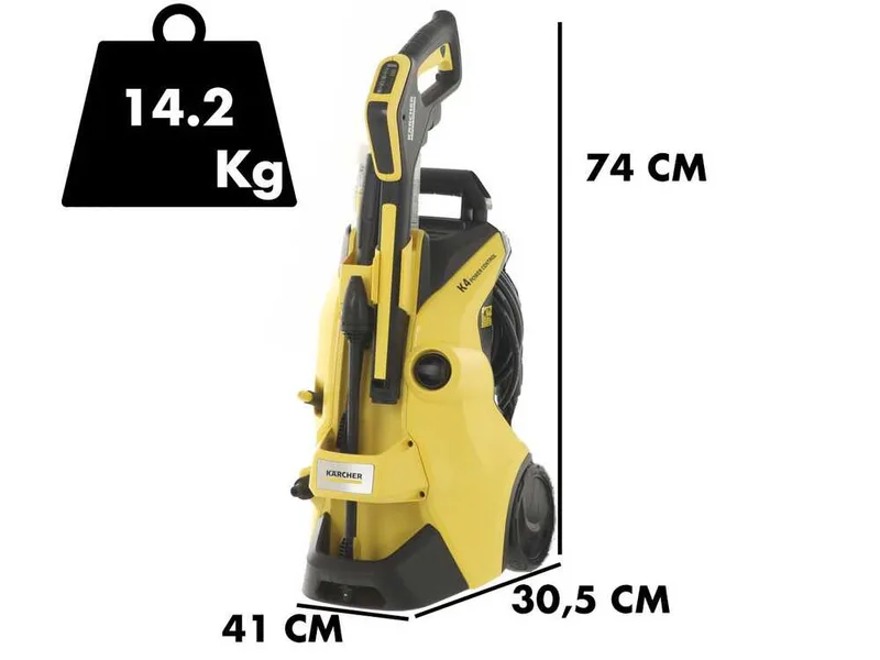 Karcher K4 Power Control Flex Home - Nettoyeur haute pression à froid - 420 l/h - 130 bar