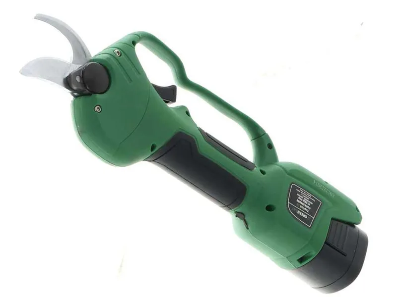 Sécateur de taille à batterie GreenBay TopCut 28 - 2 batteries de 16.8V - 2Ah - Diamètre de coupe 28 mm