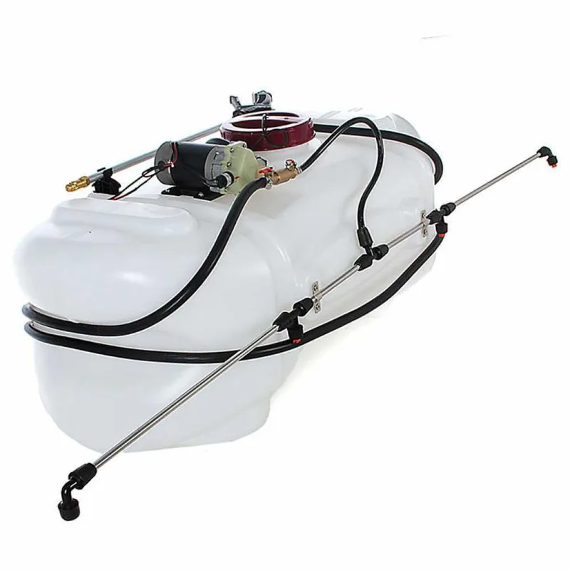 GeoTech CZ100C - Cuve de pulvérisation pour tracteur tondeuse - Pompe 12V - 100L