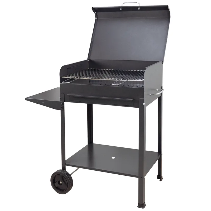 Mille Vanessa Small - Barbecue à charbon en fer artisanal - 47,5x37 cm
