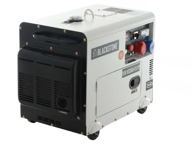 Blackstone SGB 8500 D-ES FP - Groupe électrogène diesel FULLPOWER - Puissance Nominale 6.3 kW