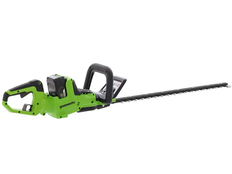 Greenworks HT48DL210-01 - Taille-haie à batterie 48 V/2 Ah - Lame de 66 cm